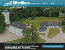 Tablet Screenshot of elbzollhaus.de